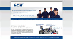 Desktop Screenshot of lps-service-center.de